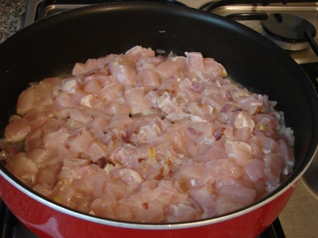 Tavuk Soteli Kabak Beğendi - Yapılışı (2/12) 