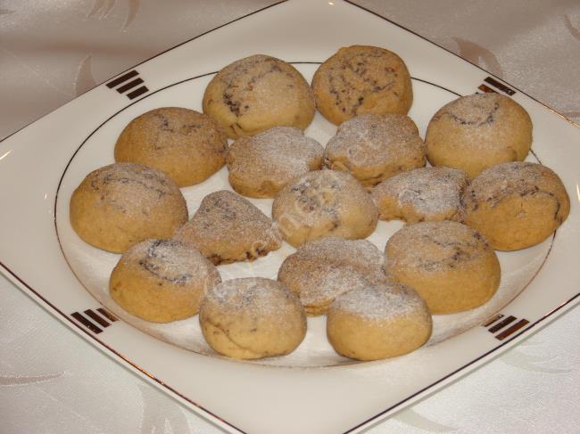 Rulo Kurabiye (Kakaolu, Hindistan Çevizli) (Tatlı) - Yapılışı (9/12) 