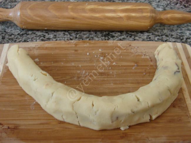 Rulo Kurabiye (Kakaolu, Hindistan Çevizli) (Tatlı) - Yapılışı (4/12) 