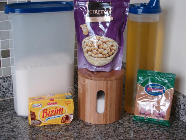 Tarçınlı Çay Kurabiyesi (Tatlı) Malzemeleri