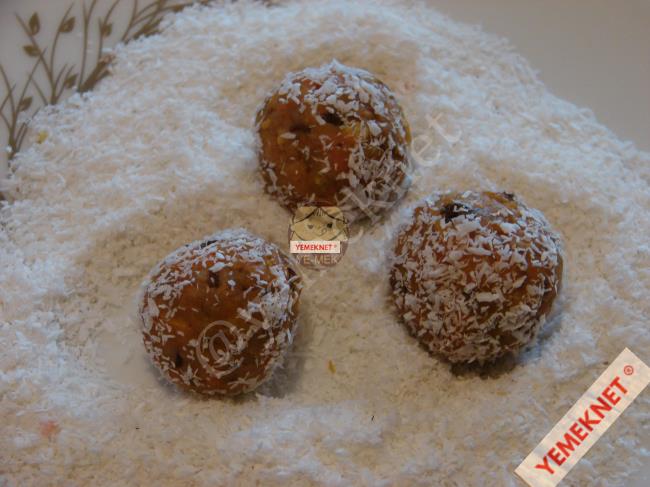 Bisküvili Havuç Topları - Yapılışı (10/16) 