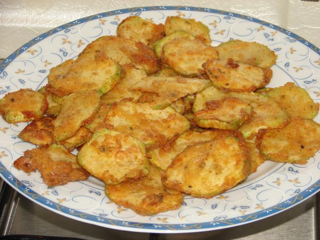 Kabak Cipsi (Dip Sos İle) - Yapılışı (10/16) 