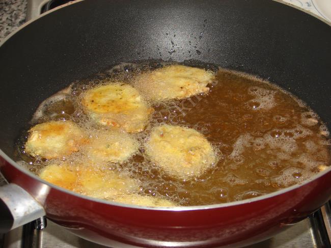 Kabak Cipsi (Dip Sos İle) - Yapılışı (9/16) 