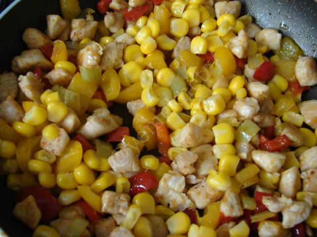 Kızartılmış Nohut Salatası - Yapılışı (12/20) 