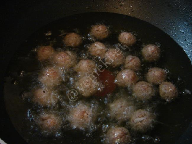 Kokteyl Köfte Kanepeleri - Yapılışı (5/8) 