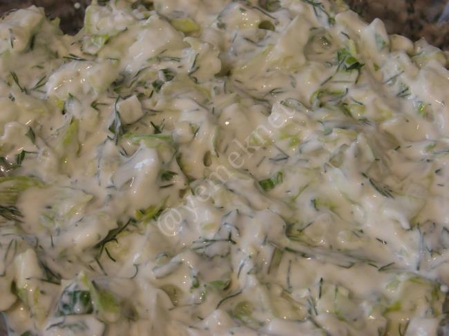 Marul Cacığı - Yapılışı (6/10) 