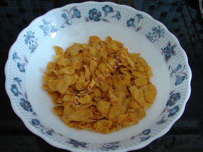 Mısır Gevreğinden Çikolata Topları - Yapılışı (5/12) 