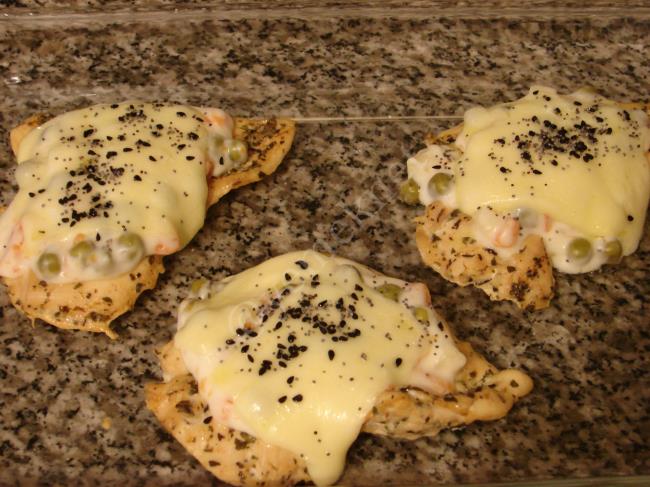 Tavuk Yatağında Soslu Garnitür - Yapılışı (12/16) 