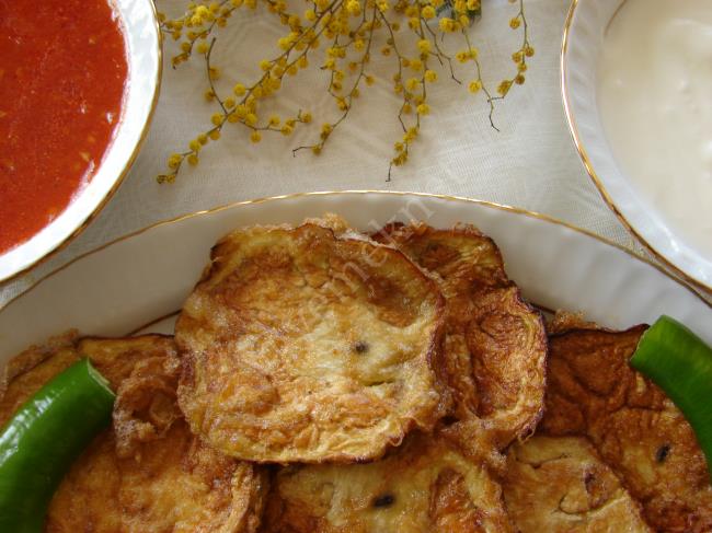 Yumurtalı Patlıcan Kızartması - Yapılışı (11/14) 