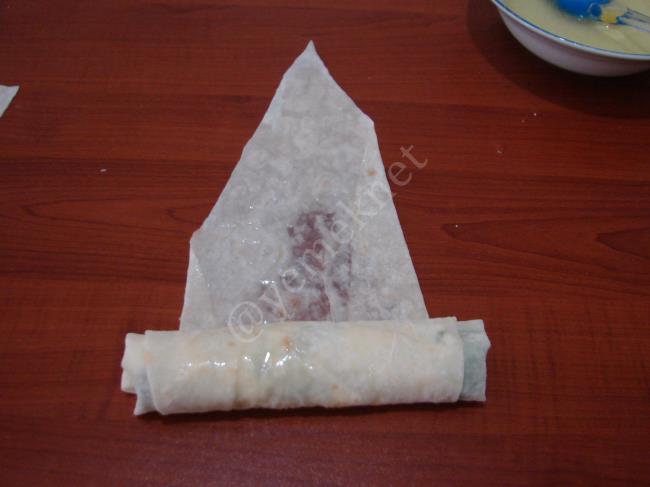 Çıtır Börek (Peynirli) - Yapılışı (6/16) 