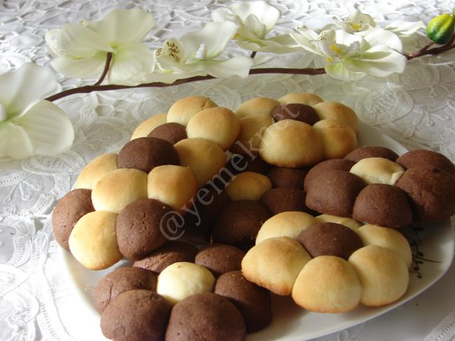 Çiçek Kurabiye (Papatya) - Yapılışı (12/16) 