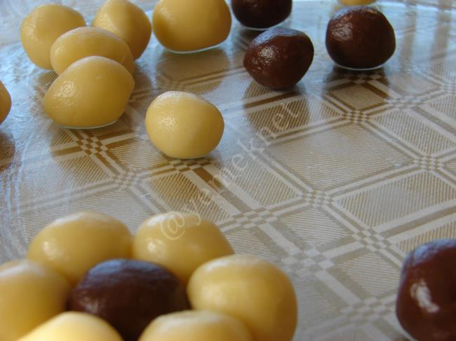 Çiçek Kurabiye (Papatya) - Yapılışı (8/16) 