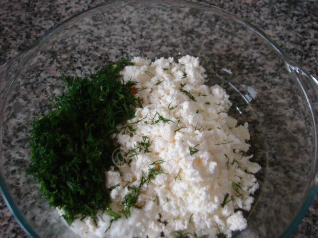 Dereotlu Poğaça (Tuzlu, Mayasız) - Yapılışı (3/12) 