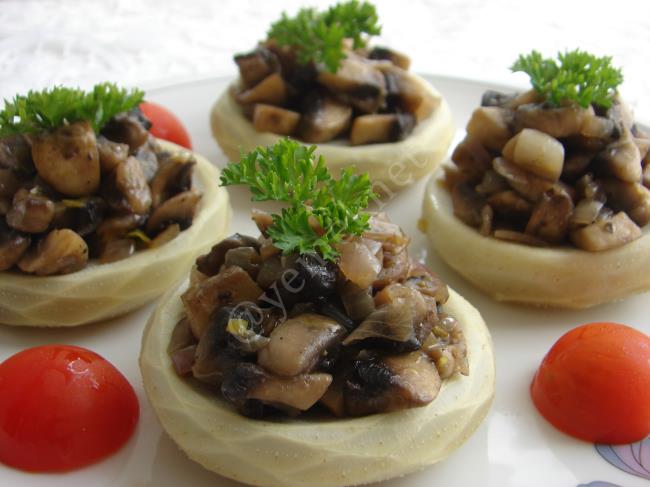 Mantarlı Enginar Dolması (Zeytinyağlı) - Yapılışı (10/12) 