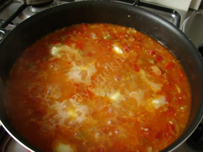 Sebzeli Bulgur Pilavı - Yapılışı (12/20) 