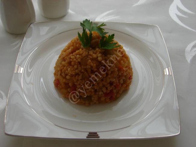 Sebzeli Bulgur Pilavı - Yapılışı (17/20) 