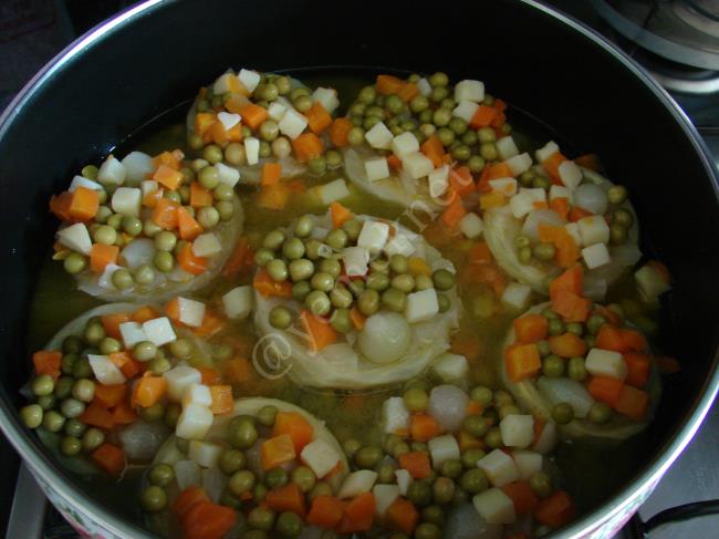 Zeytinyağlı Enginar Dolması - Yapılışı (10/16) 