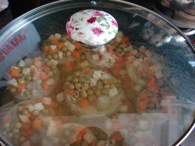 Zeytinyağlı Enginar Dolması - Yapılışı (11/16) 