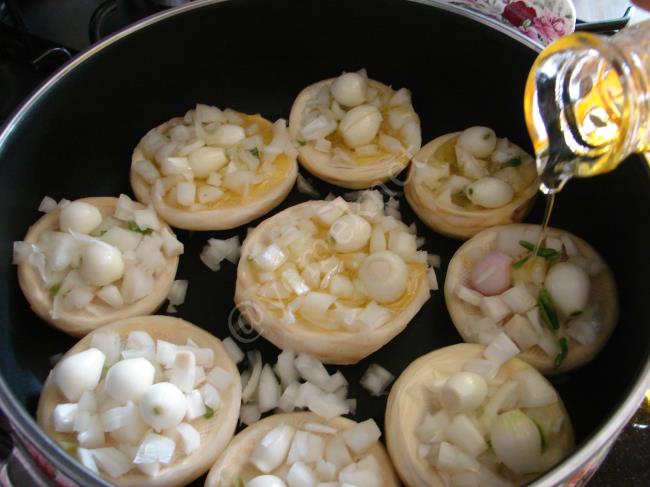 Zeytinyağlı Enginar Dolması - Yapılışı (4/16) 