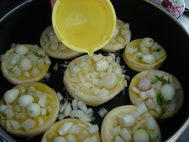 Zeytinyağlı Enginar Dolması - Yapılışı (5/16) 