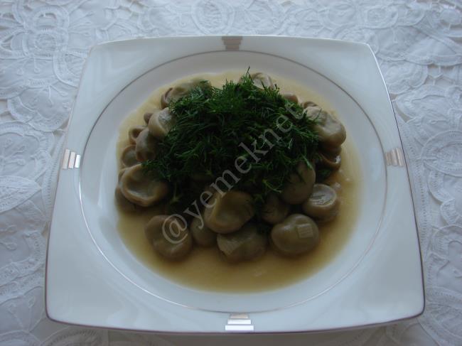 Zeytinyağlı İç Bakla Mezesi - Yapılışı (8/12) 