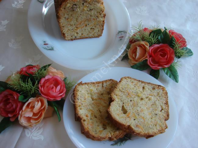 Havuçlu Baton Kek - Yapılışı (1/8) 