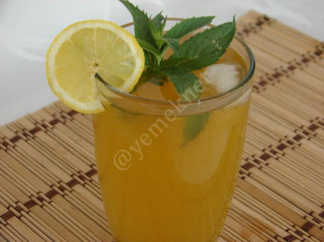 Limonlu Ice Tea (Yeşil Çaylı) - Yapılışı (10/12) 