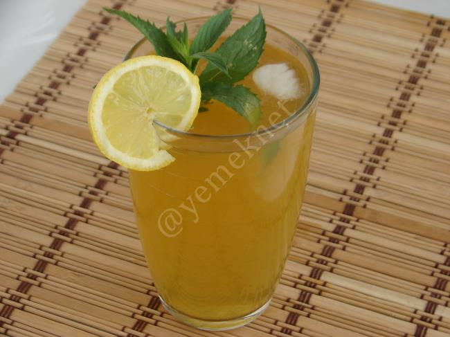 Limonlu Ice Tea (Yeşil Çaylı)