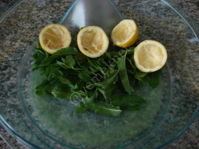Limonlu Ice Tea (Yeşil Çaylı) - Yapılışı (5/12) 