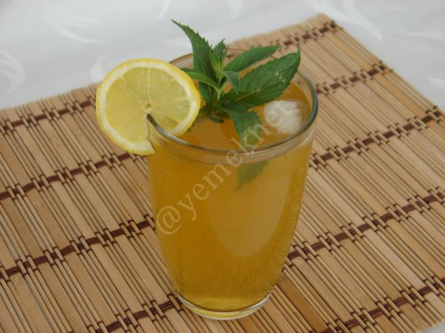 Limonlu Ice Tea (Yeşil Çaylı) - Yapılışı (9/12) 