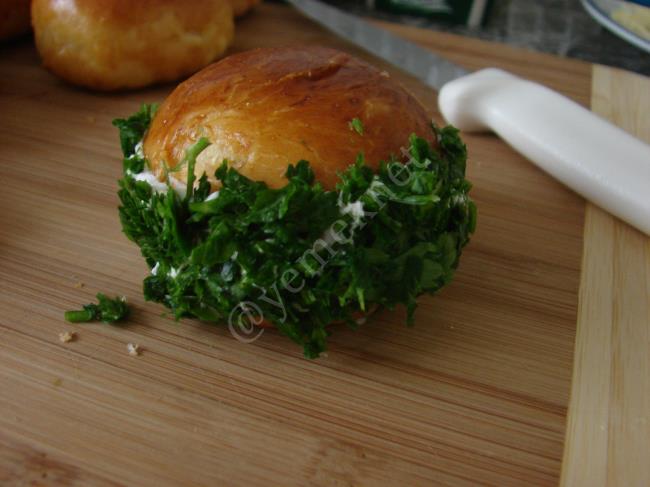 Saçaklı (Sakallı) Poğaça - Yapılışı (16/20) 