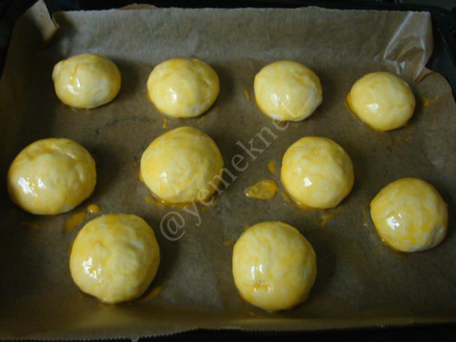 Saçaklı (Sakallı) Poğaça - Yapılışı (9/20) 