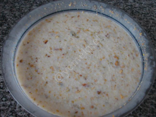 Sahlepli Fıstıklı Dondurma - Yapılışı (8/12) 