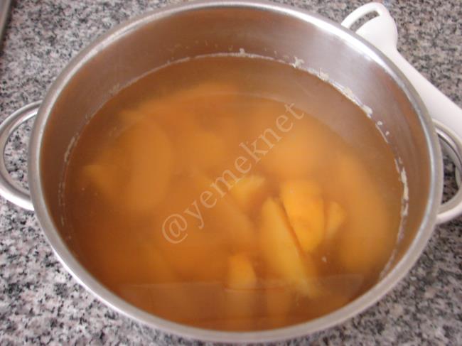 Şeftali Suyu (Şekersiz) - Yapılışı (6/12) 