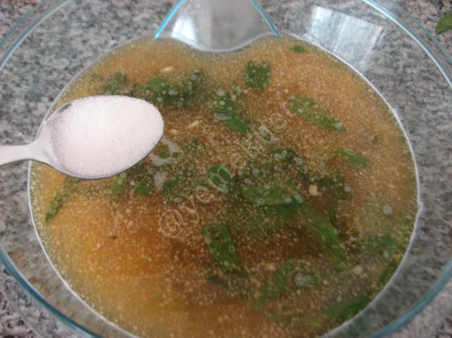 Şeftalili Ice Tea (Yeşil Çaylı) - Yapılışı (10/16) 