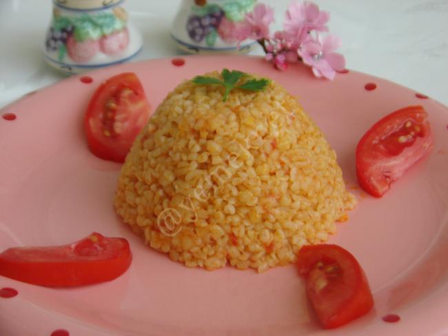 Domatesli Bulgur Pilavı - Yapılışı (10/12) 