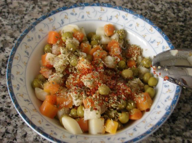 Fırında Garnitürlü Mantar Dolması - Yapılışı (2/8) 