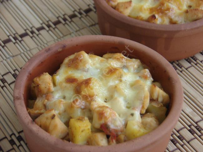 Güveçte Patatesli Tavuk - Yapılışı (13/16) 