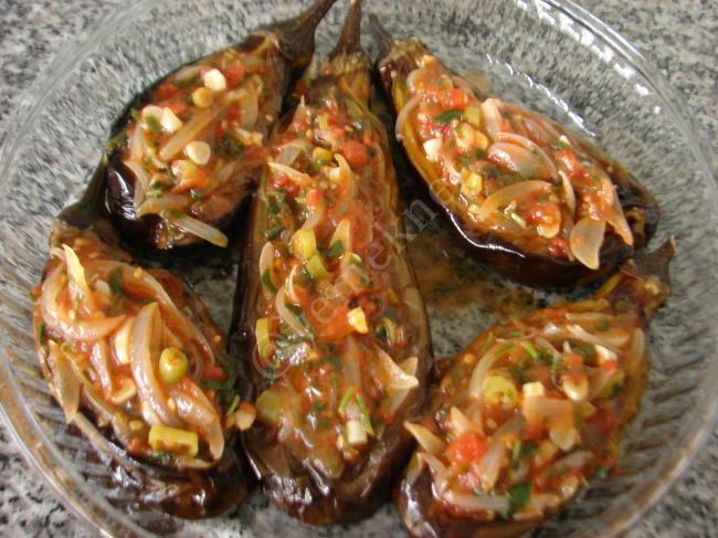 Köz Patlıcanlı İmambayıldı - Yapılışı (11/16) 