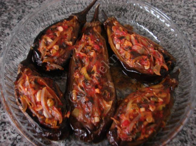 Köz Patlıcanlı İmambayıldı - Yapılışı (13/16) 