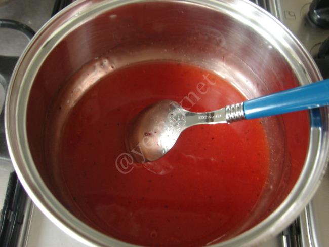 Meyveli Cheesecake - Yapılışı (17/24) 