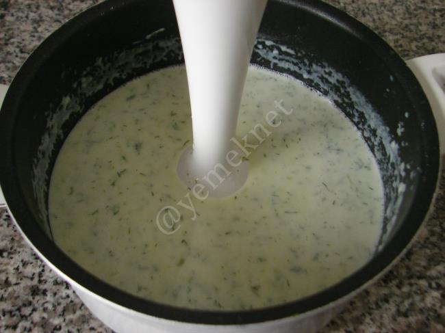 Sütlü Kabak Çorbası - Yapılışı (8/12) 