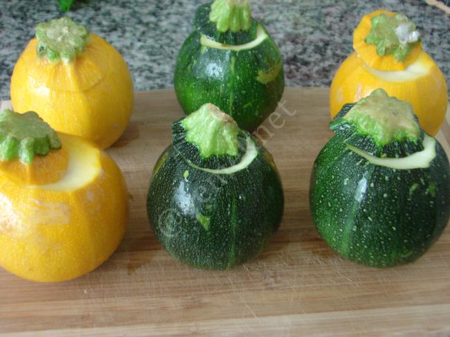 Tombik Yayla Kabağı Dolması - Yapılışı (2/12) 