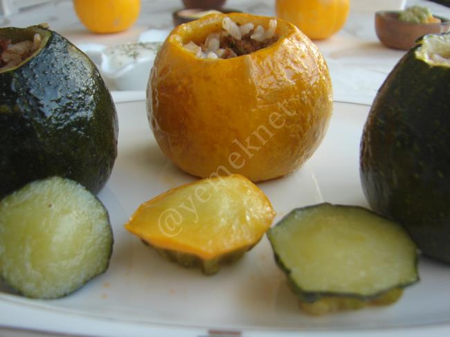 Tombik Yayla Kabağı Dolması - Yapılışı (8/12) 