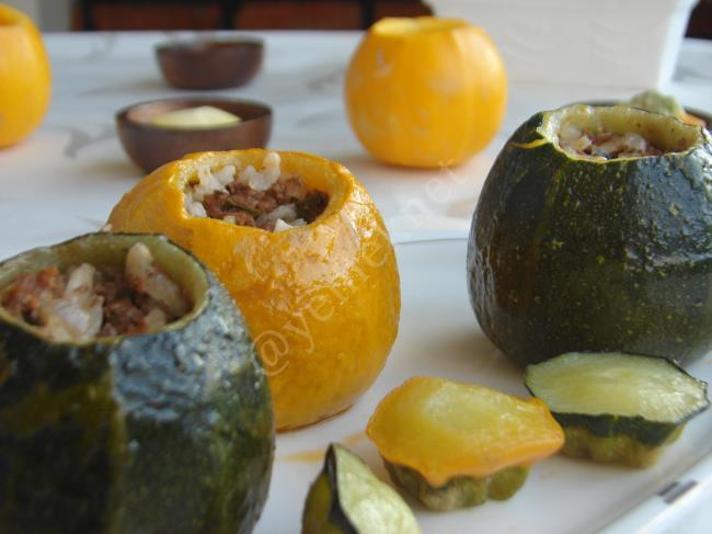 Tombik Yayla Kabağı Dolması - Yapılışı (9/12) 