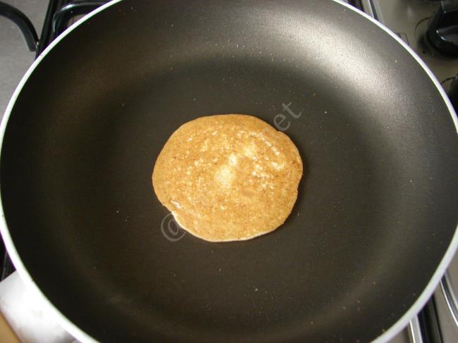 Yulaf Kepeği Galetası (Yulaf Kepeğinden Krep) - Yapılışı (6/12) 