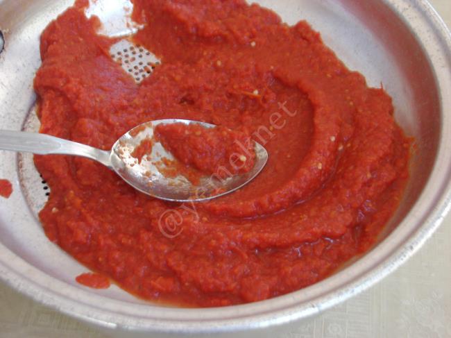 Kahvaltılık Salça - Yapılışı (10/20) 