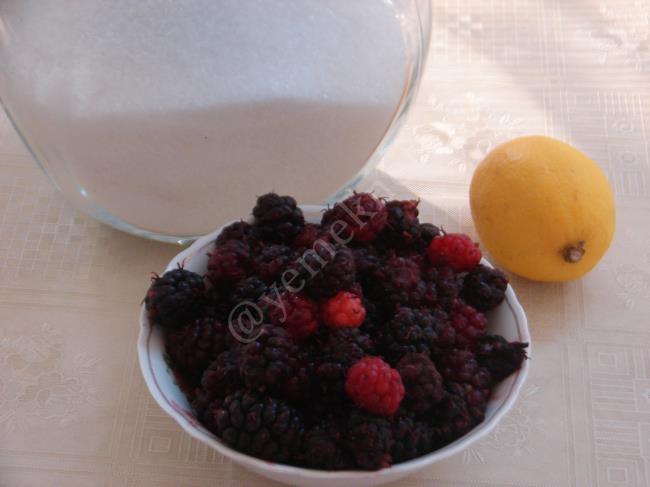 Ekşi Karadut Şurubu - Yapılışı (3/16) 