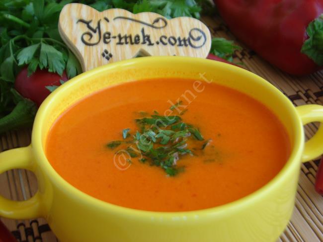 Kırmızı Biber Çorbası - Yapılışı (13/16) 