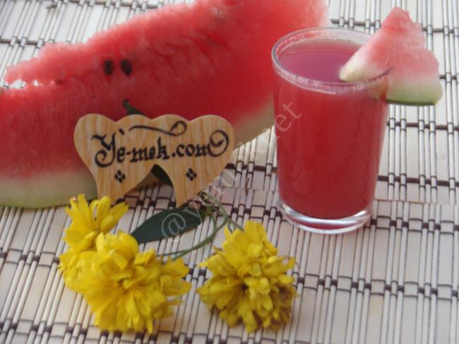 Limonlu Karpuz Suyu - Yapılışı (6/8) 